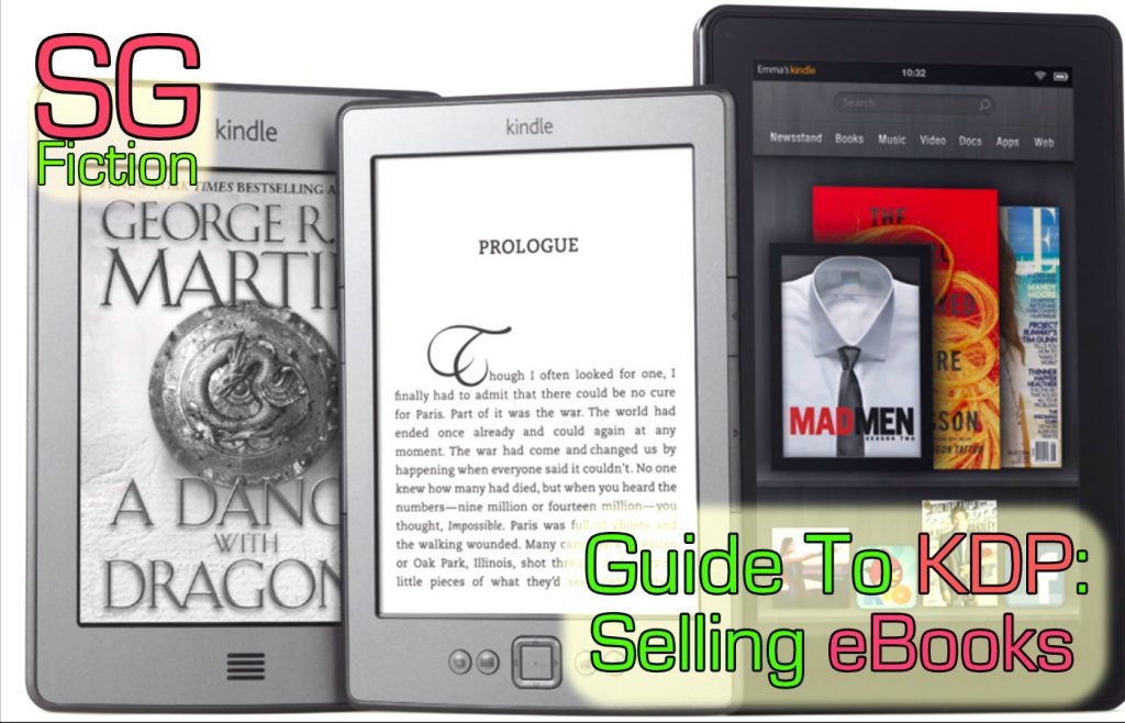 selling kindle ebooks fiction author uk